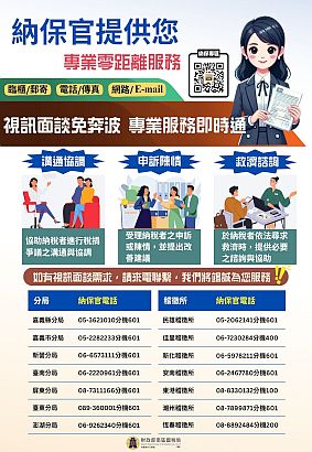 納保官提供您專業零距離服務