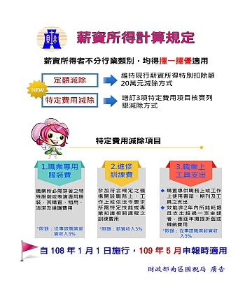 薪資所得計算規定